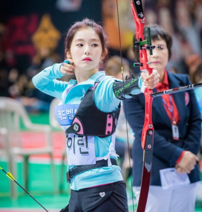2017년 '아육대'에 출연한 아이린 / MBC