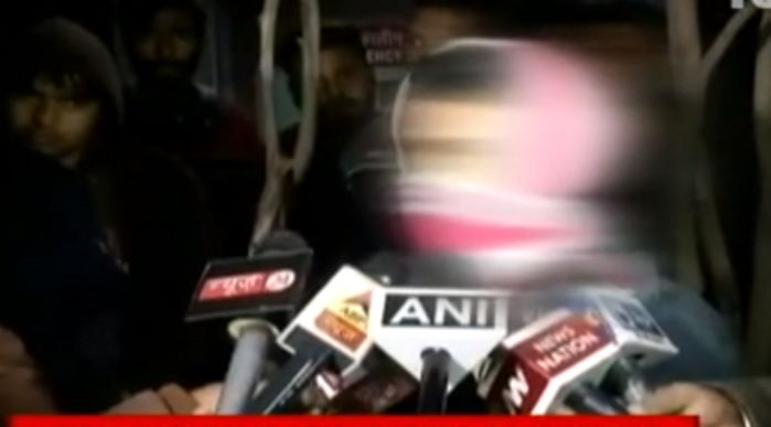 8개월 된 영아 아빠 처참한 심정 인터뷰하는 장면 / ndtv