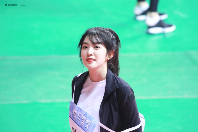 2018년 '아육대'에 출연한 아이린 / MBC