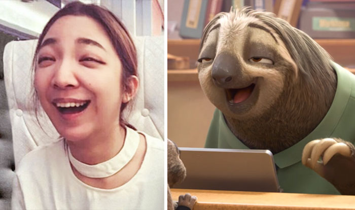 Esta menina asiática parece Flash de Zootopia