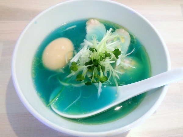 Image result for 青いラーメン 吉法師