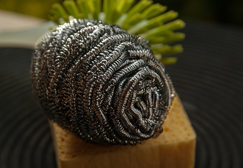 설거지를하다, 스폰지, 브러시, 청소 설거지를하다, 스폰지, 브러시, 청소