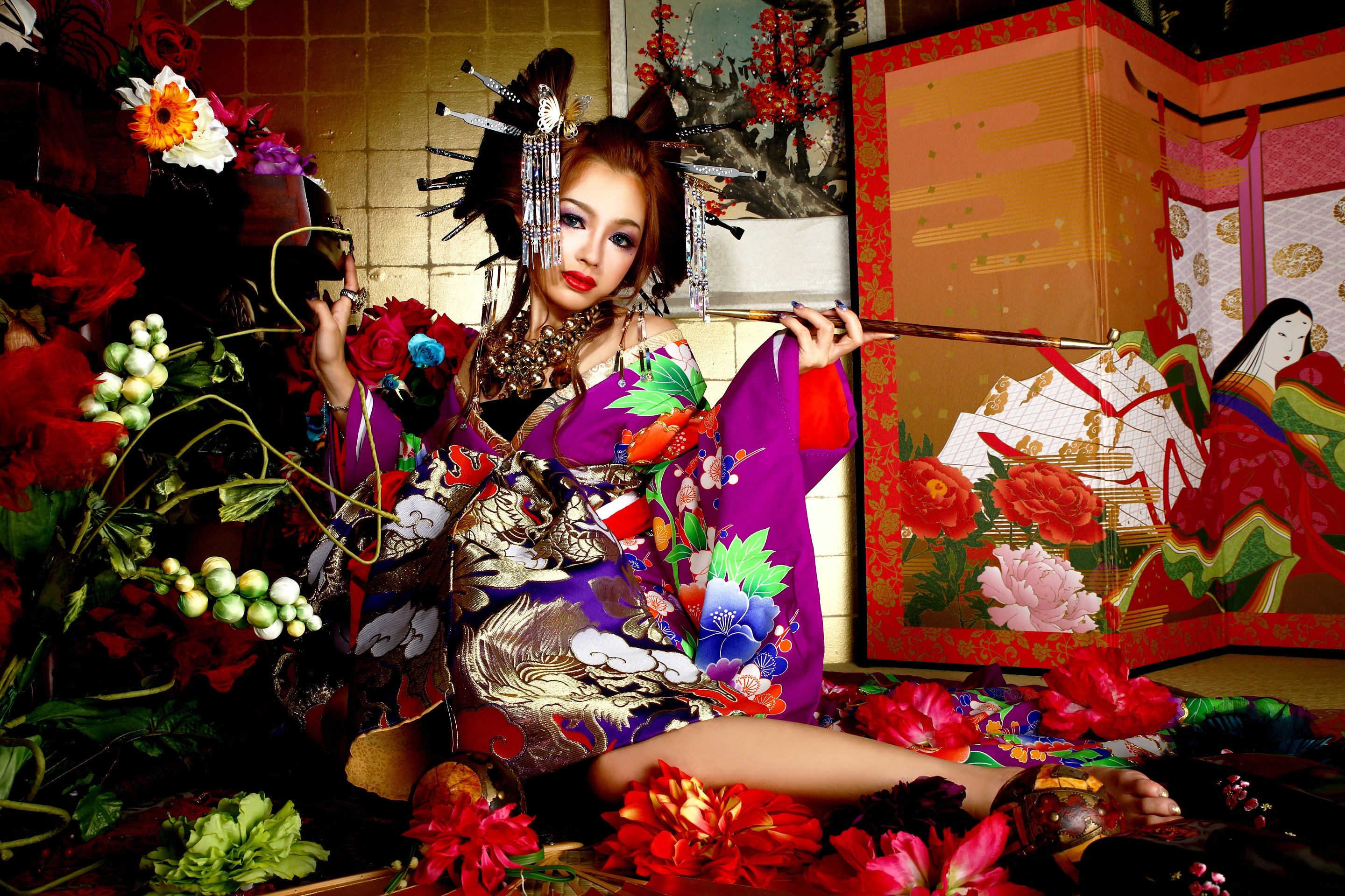 Image result for 花魁　成人