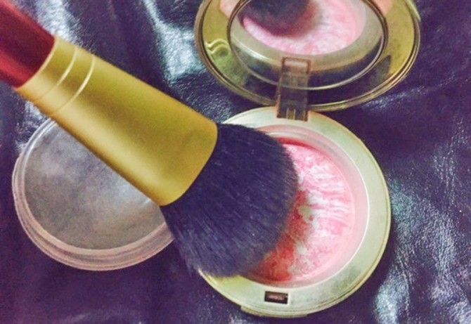 結婚式 メイク チーク