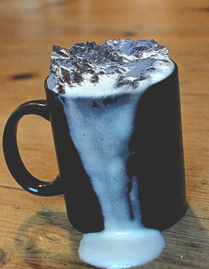 A Mountain Latte Please
