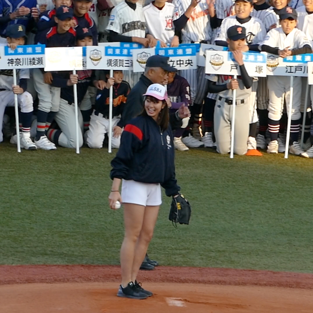 Image result for 稲村亜美 関東連盟開会式