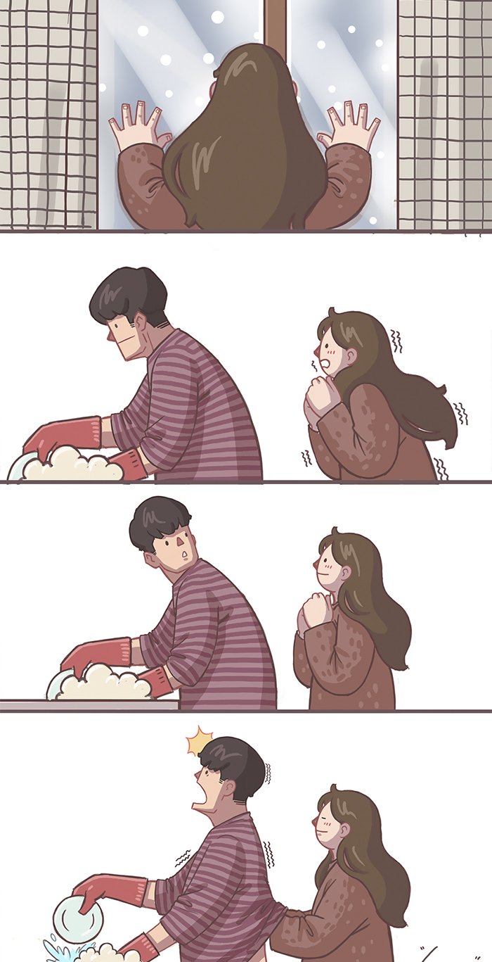 Girlfriend-Boyfriend-Relationship-Illustrations-Gyungstudio Girlfriend-Boyfriend-Relationship-Illustrations-Gyungstudio