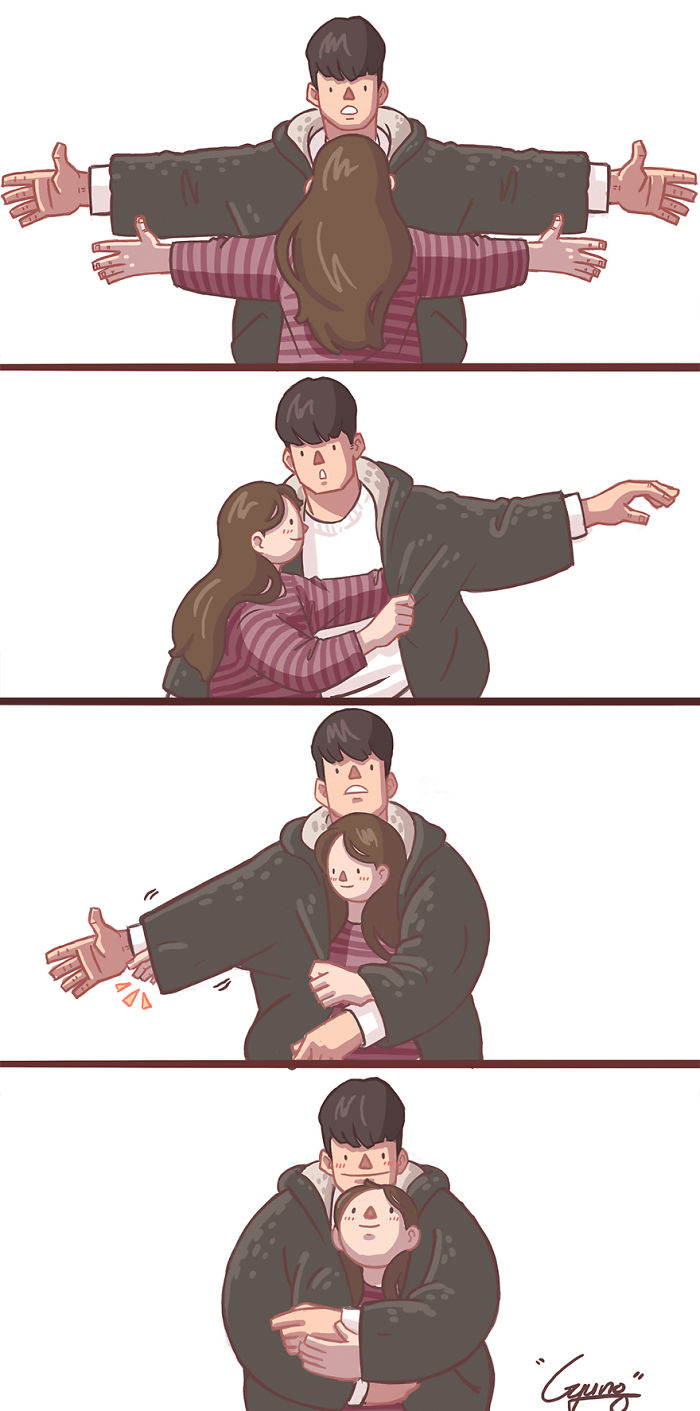 Girlfriend-Boyfriend-Relationship-Illustrations-Gyungstudio Girlfriend-Boyfriend-Relationship-Illustrations-Gyungstudio