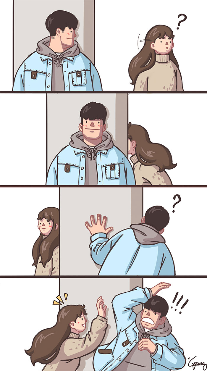 Girlfriend-Boyfriend-Relationship-Illustrations-Gyungstudio Girlfriend-Boyfriend-Relationship-Illustrations-Gyungstudio