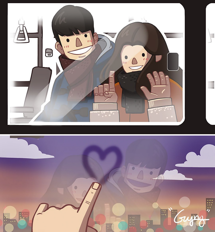 Girlfriend-Boyfriend-Relationship-Illustrations-Gyungstudio Girlfriend-Boyfriend-Relationship-Illustrations-Gyungstudio