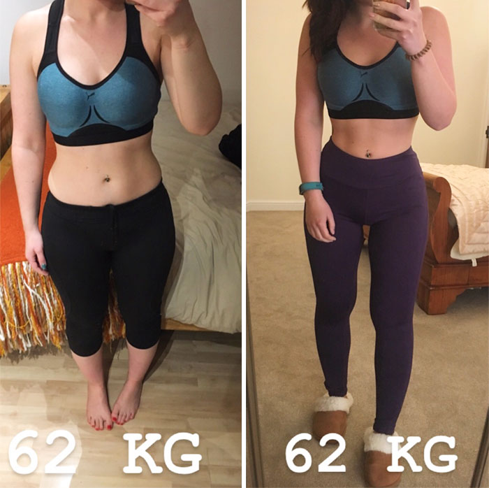 I Weighed Myself Today For The First Time In Forever...i’m Exactly The Same Weight As When I Started Last June!