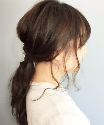 ãã¡ãã¯ããããããã±ãã1åããã ãã§ããä¸¡ãµã¤ãã®ããã£ã¨ä¸¸ã¾ã£ã¦ããã¨ããã¨ãå¾é ­é¨ã®ä¸ã®é¨åï¼ãããï¼é«ªã®æ¯ããä½ãæãå°ããã¤æã§å¼ã£ã±ã£ã¦ããããã¨ããã¥ã©ã«ã§ã«ã¼ãºãªæãã«ãªãã¾ãã 