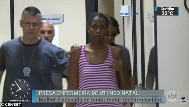 Santos was arrested on suspicion of attempted murder at her home in Santa CruzÂ