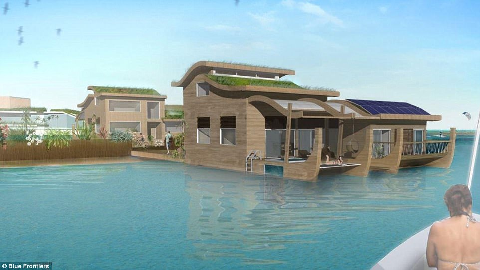 The scheme is the creation of the nonprofits Seasteading Institute and Blue Froniters, which fund the project through philanthropic donations via tokens of their own cryptocurrency, dubbed Varyon. This artist