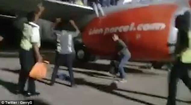 Bomb scare:Â Passengers had overheard a 26-year-old man, Frantinus Nirigi, telling a flight attendant there was a bomb on the flight, said West Kalimantan police spokesman Nanang Purnomo. An eventual inspection of the plane found no explosives