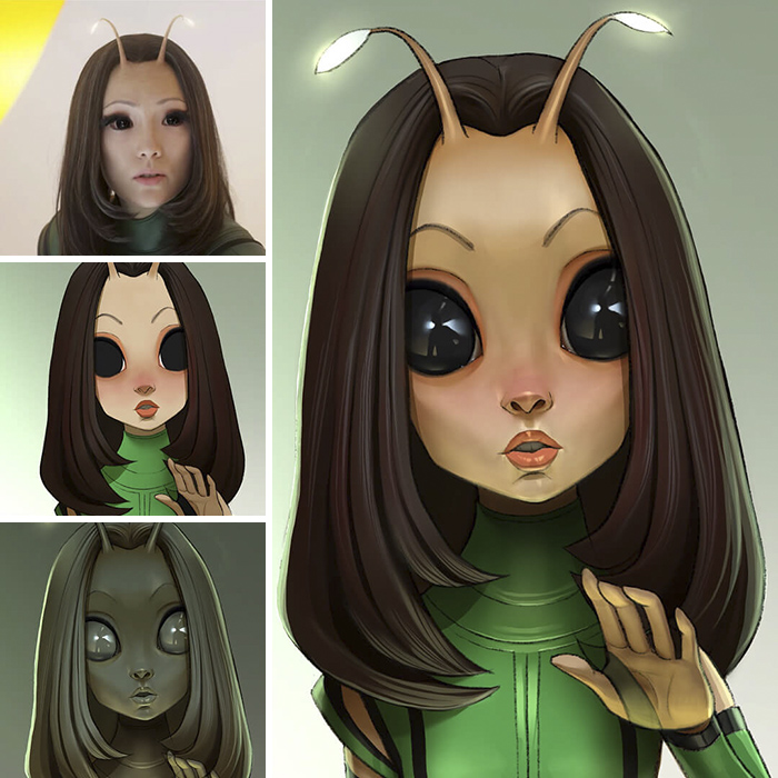 Artist Makes Incredible Illustrations Of Movie Characters At Spontaneous Moments Artist Makes Incredible Illustrations Of Movie Characters At Spontaneous Moments