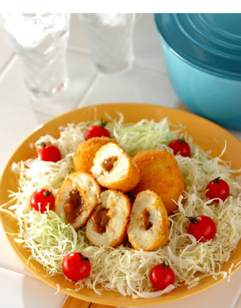 ããããã製氷ç¿ã«å
¥ãã¦åãããã«ã¬ã¼ãã³ããã±ã®ä¸å¿ã«å
¥ããã ãã ãããã¨æãã£ãã³ããã±ã®ä¸ãããã¨ãã¼ãã¨ã«ã¬ã¼ãåºã¦ãã¦ã¢ãã¢ãç¾å³ããâª