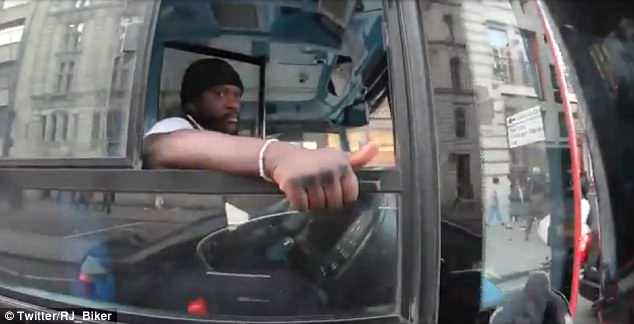 Cool as a cucumber: Social media are calling the unidentified man