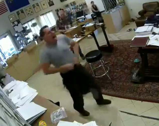 He immediately unbuttoned his pants to remove the gun that suddenly fired as his peers ran over the help