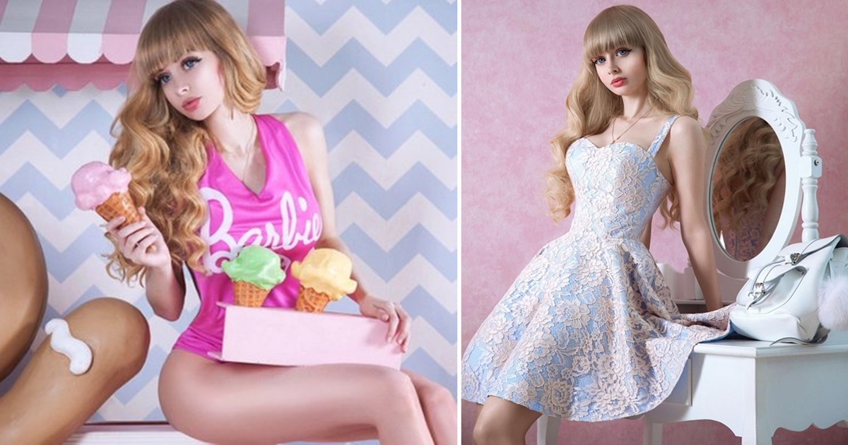 지난 7일(현지 시간) 인스타그램 계정 'russian_barbie'에는 바비 인형같은 외모로 화제가 ...