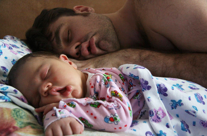 Father With Baby
