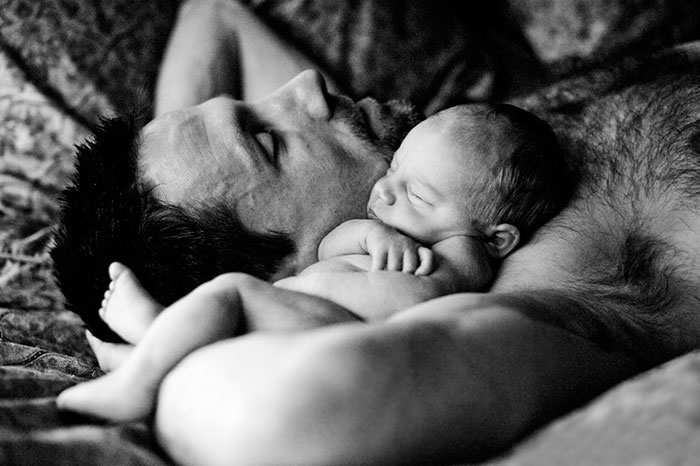 Father With Baby
