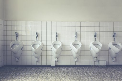 화장실, 공중 화장실, 화장실 오두막, 공개, 소변 기, 남자 화장실