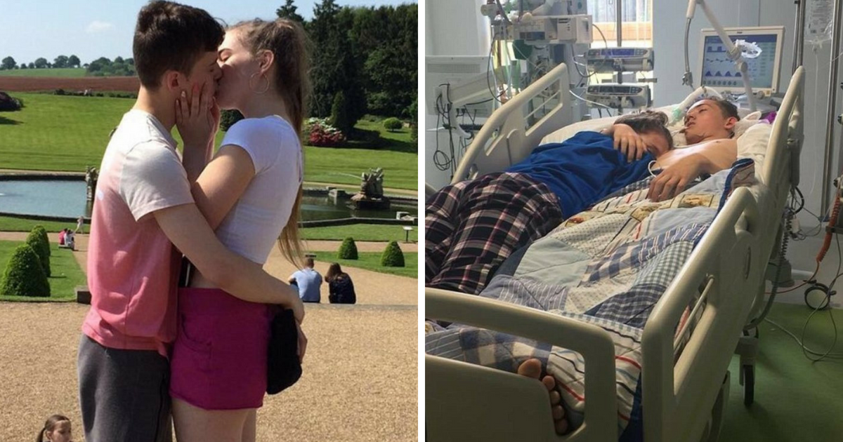 Teenage Girl Hugged Her Boyfriend Moments Before His Life Support Was