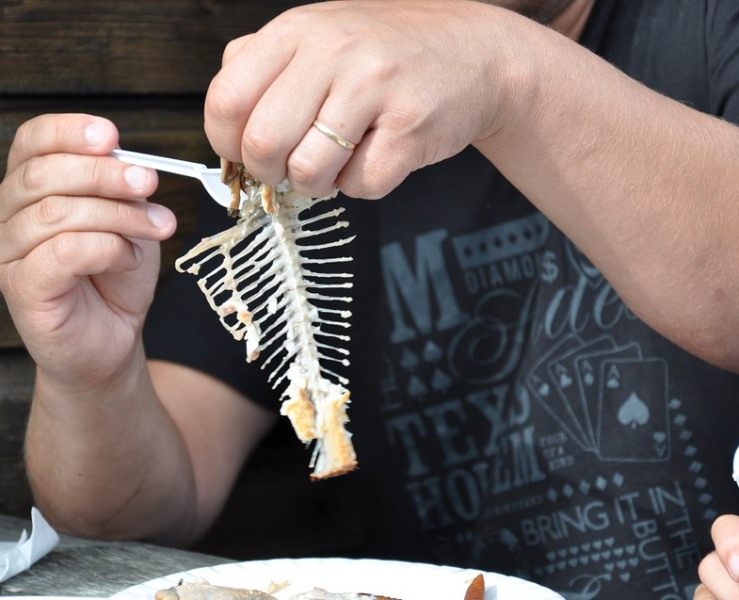 Une Arete De Poisson Coincee Dans Votre Gorge Differentes Facons De Le Deloger Vonjour