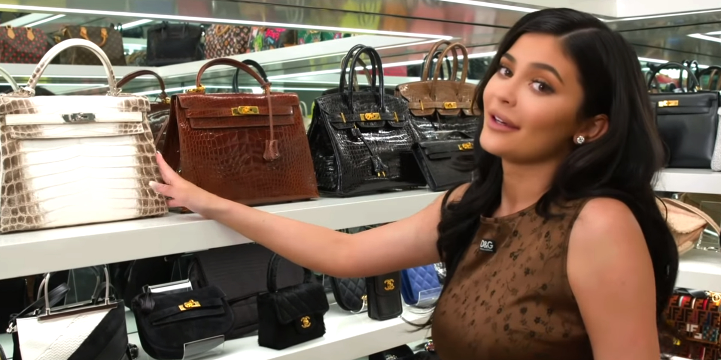 Kylie Jenner’s Custom Closet Designed Exclusively For Her Handbag ...