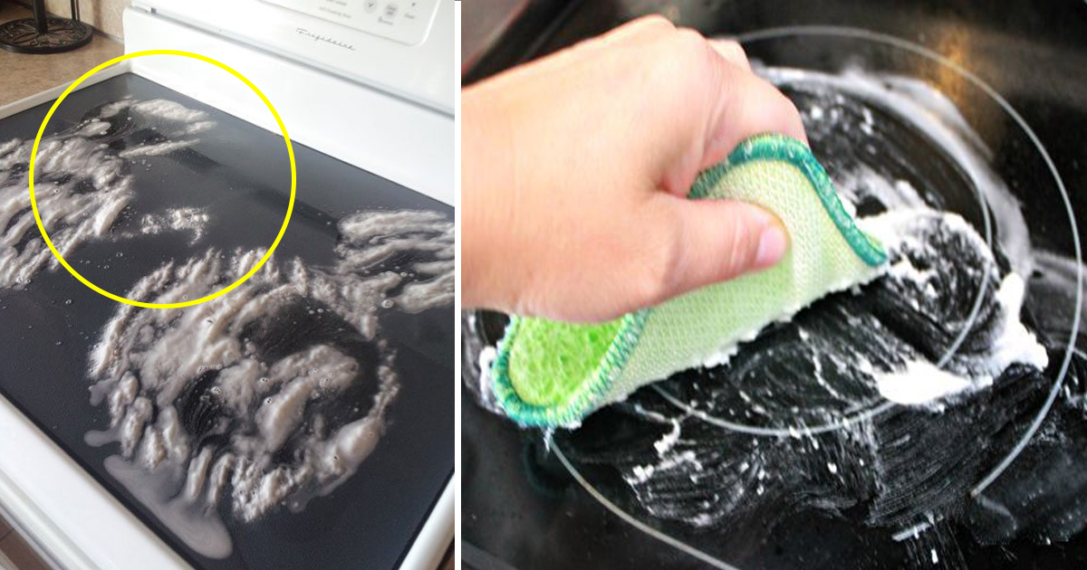 DIY Hacks To Take Those Stubborn Stains Out Of Your Glass Top Stove