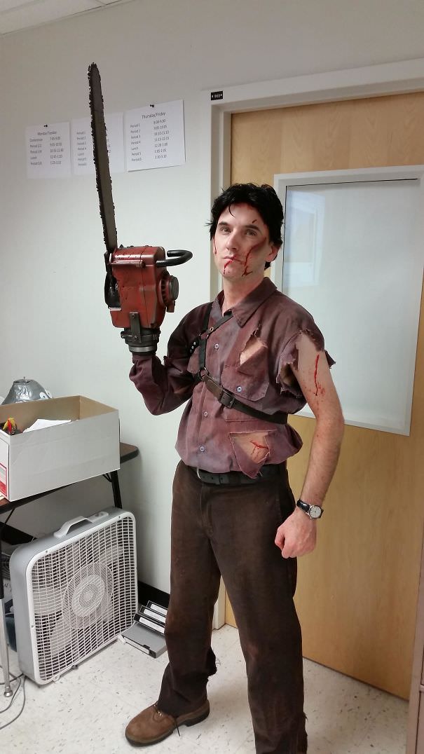 Each Year, My Engineering Teacher Makes Amazing Costumes By Hand. This Year Was No Exception