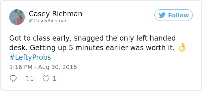 Funny left-handed people problems 