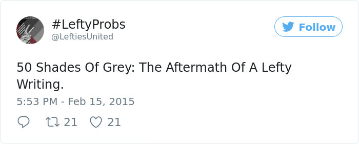 Funny left-handed people problems 