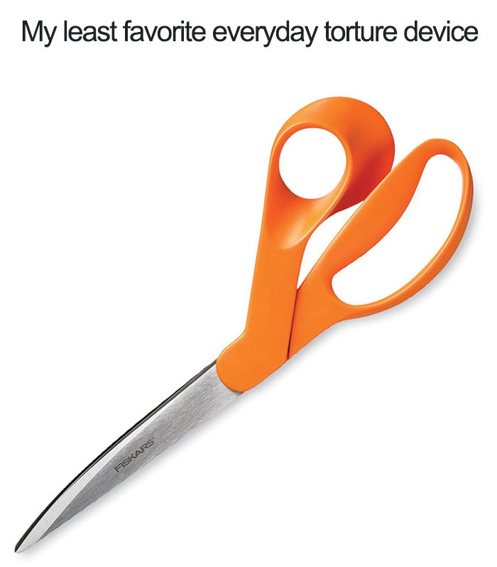 Funny left-handed people problems 