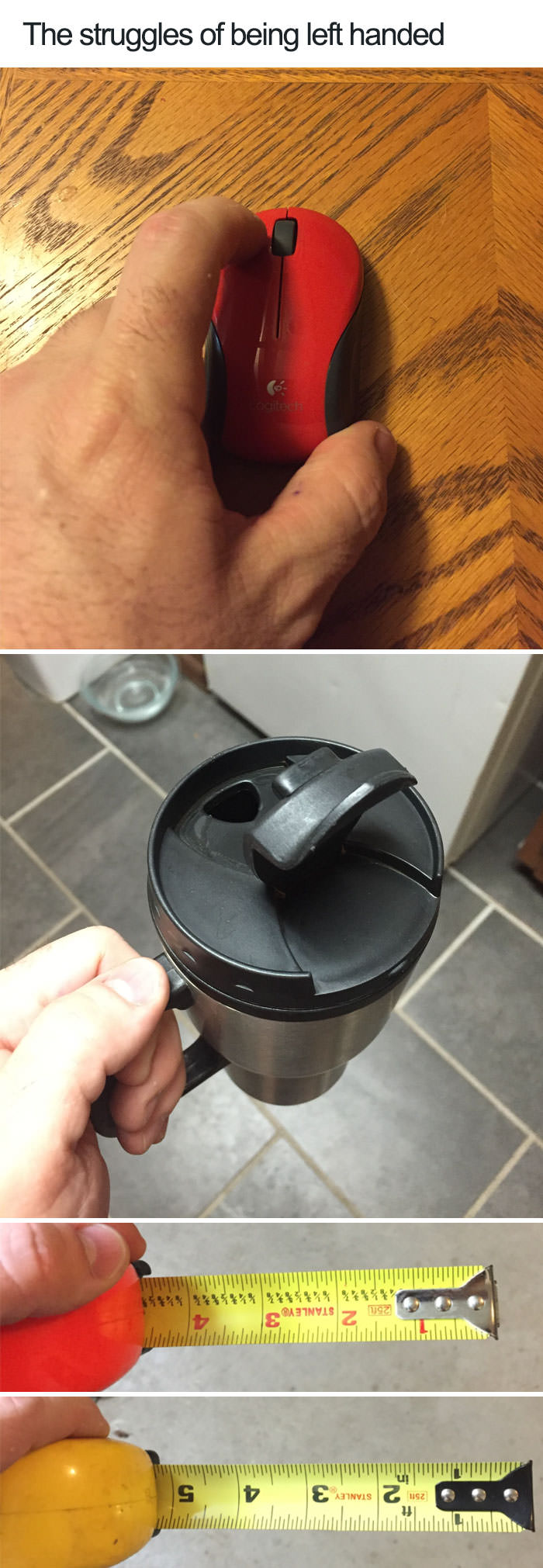 Funny left-handed people problems 