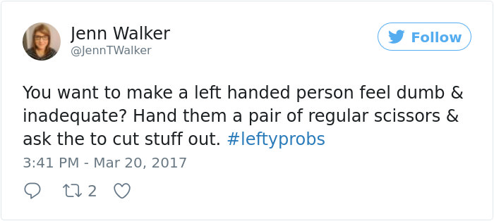 Funny left-handed people problems 