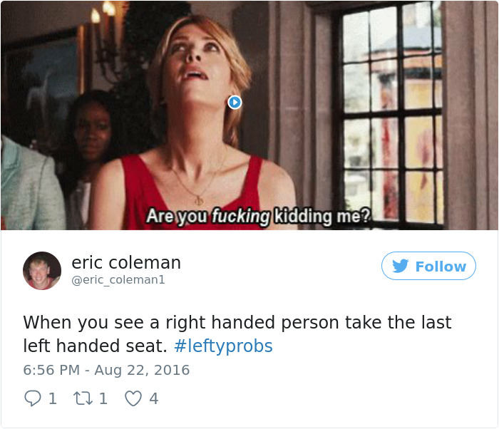 Funny left-handed people problems 