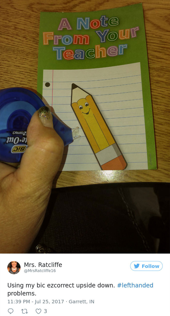 Funny left-handed people problems 