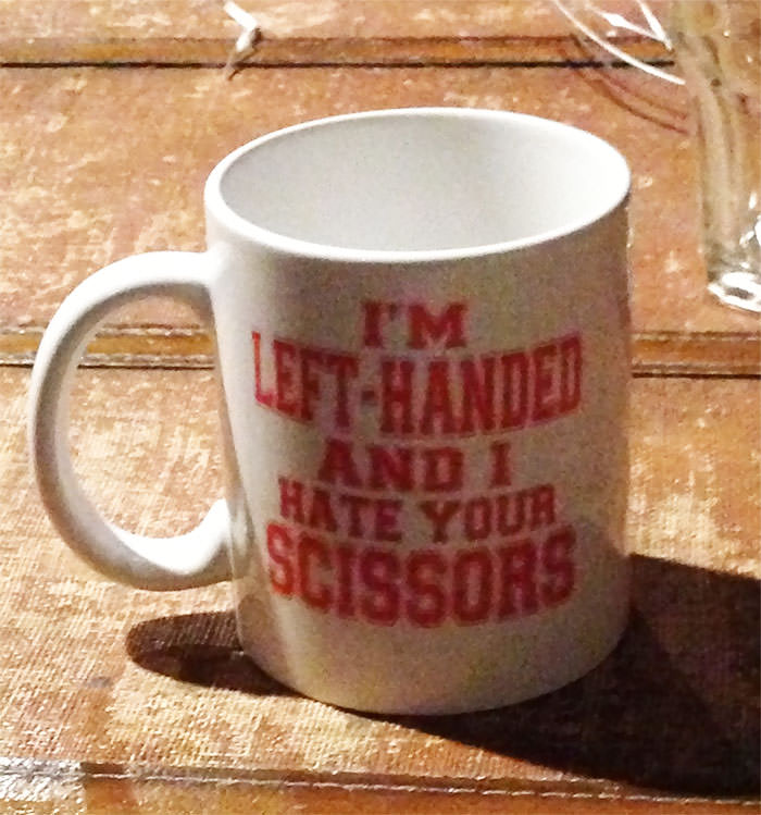 Funny left-handed people problems 