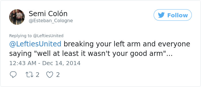 Funny left-handed people problems 