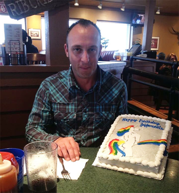 My Mom Has Always Been Artistic When It Comes To Decorating Cakes, This Will Always Be My Favorite. "Jeffaroonie" Didn