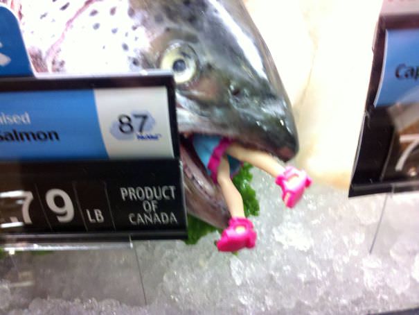  I Found This In The Seafood Department Of My Local Supermarket