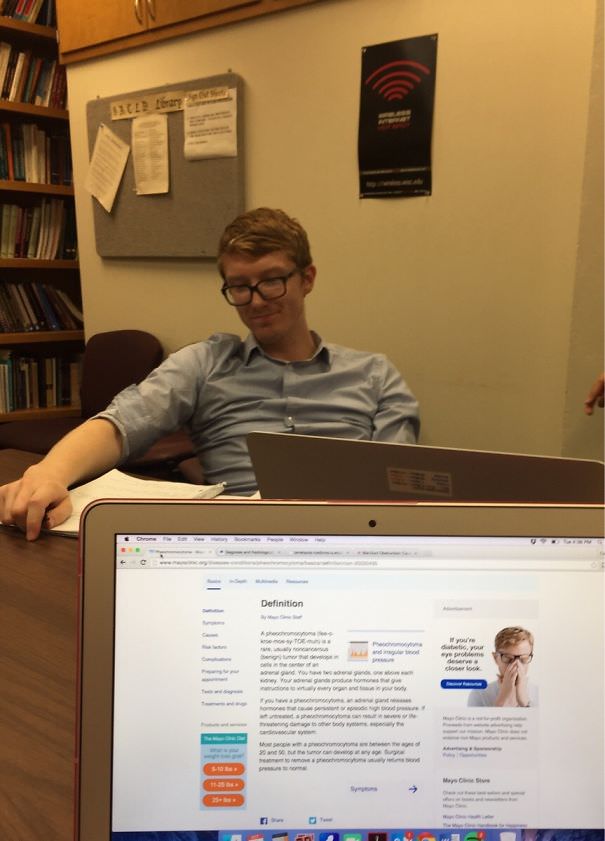 When You Stumble Upon Your Classmate