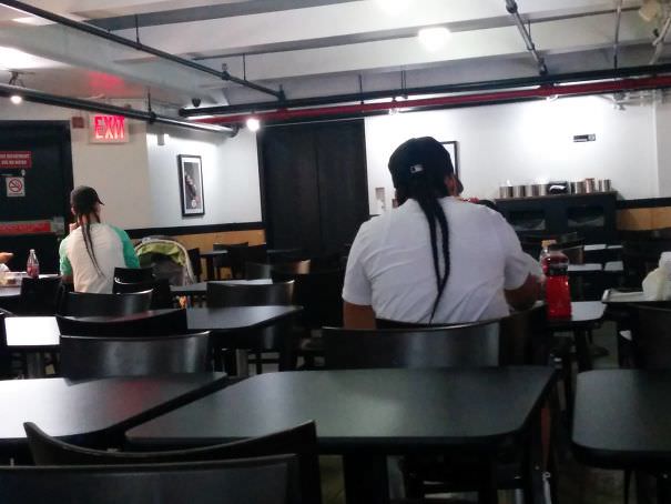 There Was A Glitch In The Matrix At Lunch