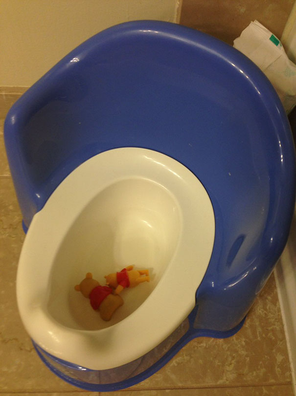 Kids taking instructions literally