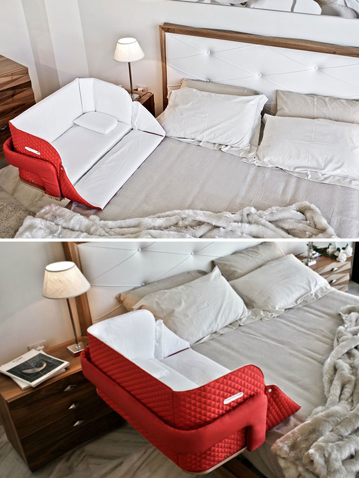 crib that attaches to your bed