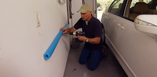 diy-garage-hacks-1-pool-noodle-wall-bumper-1