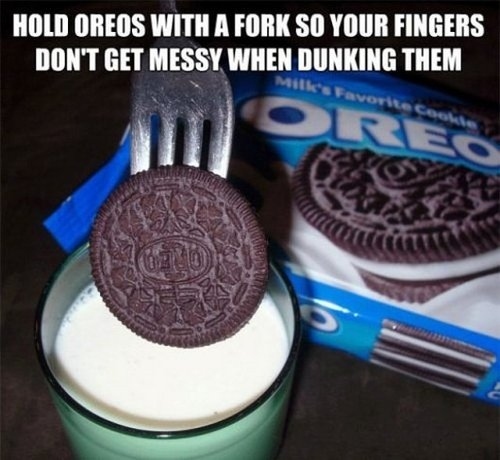 The same can be applied to Cheetos and chopsticks.