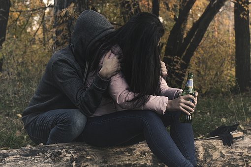 여성 알코올 중독, 여자, 소녀, 알콜, 알코올 중독, 술고래, 의존